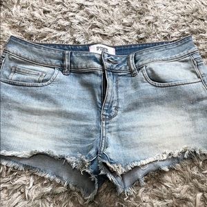 “PINK” by Victoria secret jean shorts